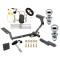 Custom Fit Trailer Hitch Draw-Bar w/ Pin/Clip Wiring Harness (Plug & Play) 1-7/8" and 2" Chrome Ball Security Lock Pin Rubber Hitch Plug Cover Installation Hardware Installation Instructions 06172 36051 118412 63820 63810 580407 2211 Reese T Reese Trailer Tow Hitch For 06-12 Toyota RAV4 All Styles Deluxe Package Wiring 2" and 1-7/8" Ball and Lock