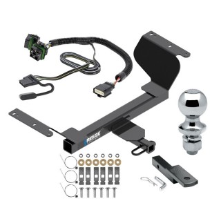 Custom Fit Trailer Hitch Draw-Bar w/ Pin/Clip Wiring Harness (Plug & Play)1-7/8" Chrome Ball Installation Hardware Installation Instructions 06180 36051 118853 63810 Reese Trailer Tow Hitch 18-23 Chevrolet Equinox GMC Terrain Except Diesel Compl Trailer Tow Hitch For 18-23 Chevrolet Equinox GMC Terrain Except Diesel Complete Package w/ Wiring Draw Bar and 1-7/8" Ball