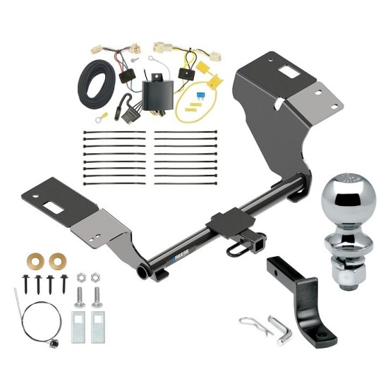 Custom Fit Trailer Hitch Draw-Bar w/ Pin/Clip Wiring Harness (Plug & Play) 2" Chrome Ball Installation Hardware Installation Instructions 06187 36071 118763 63820 Reese Trailer Tow Hitch 18-23 Toyota Camry Complete Package Wiring Draw Bar and 2&a Reese Trailer Tow Hitch For 18-24 Toyota Camry Complete Package w/ Wiring Draw Bar and 2" Ball
