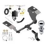 Custom Fit Trailer Hitch Draw-Bar w/ Pin/Clip Wiring Harness (Plug & Play) 2" Chrome Ball Installation Hardware Installation Instructions 06187 36071 118798 63820 Reese Trailer Tow Hitch 19-22 Toyota Avalon Complete Package Wiring Draw Bar and 2 Reese Trailer Tow Hitch For 19-22 Toyota Avalon Complete Package w/ Wiring Draw Bar and 2" Ball