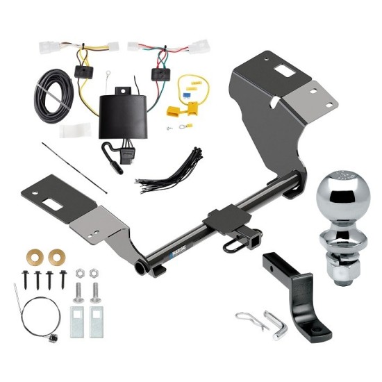 Custom Fit Trailer Hitch Draw-Bar w/ Pin/Clip Wiring Harness (Plug & Play) 2" Chrome Ball Installation Hardware Installation Instructions 06187 36071 118798 63820 Reese Trailer Tow Hitch 19-22 Toyota Avalon Complete Package Wiring Draw Bar and 2 Reese Trailer Tow Hitch For 19-22 Toyota Avalon Complete Package w/ Wiring Draw Bar and 2" Ball