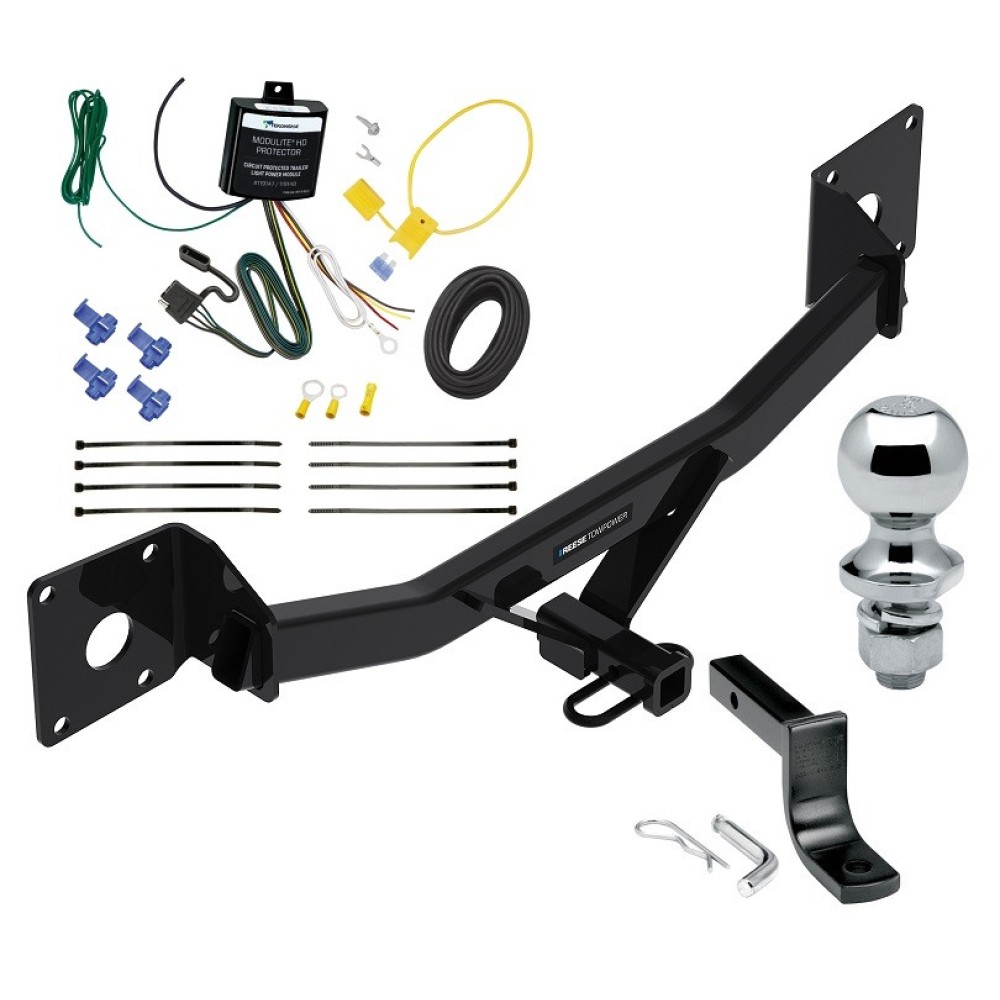 Reese Trailer Tow Hitch For 16-24 Chevy Malibu Premier New Body Style 17-20 Buick LaCrosse Complete Package w/ Wiring Draw Bar and 1-7/8" Ball Reese Trailer Tow Hitch For 16-24 Chevy Malibu Premier New Body Style 17-20 Buick LaCrosse Complete Package w/ Wiring Draw Bar and 1-7/8" Ball
