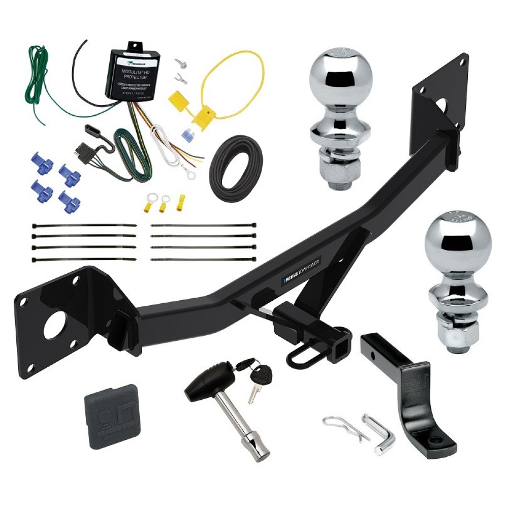 Reese Trailer Tow Hitch For 16-24 Chevy Malibu Premier New Body Style 17-20 Buick LaCrosse Deluxe Package Wiring 2" and 1-7/8" Ball and Lock Reese Trailer Tow Hitch For 16-24 Chevy Malibu Premier New Body Style 17-20 Buick LaCrosse Deluxe Package Wiring 2" and 1-7/8" Ball and Lock