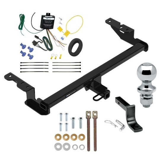 Custom Fit Trailer Hitch Draw-Bar w/ Pin/Clip Wiring Harness (Requires Splicing) 1-7/8" Chrome Ball Installation Hardware Installation Instructions 06190 36071 119148 63810 Reese Towpower Trailer Tow Hitch 18-22 EcoSport Complete Package Wiring Draw Reese Trailer Tow Hitch For 18-22 Ford EcoSport Complete Package w/ Wiring Draw Bar and 1-7/8" Ball
