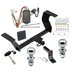 Reese Trailer Tow Hitch For 19-25 Subaru Forester Deluxe Package Wiring 2" and 1-7/8" Ball and Lock