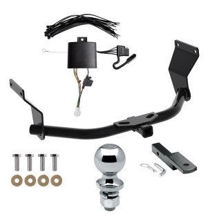 Custom Fit Trailer Hitch Draw-Bar w/ Pin/Clip Wiring Harness (Plug & Play) 2" Chrome Ball Installation Hardware Installation Instructions 06193 36051 118800 63820 Reese Trailer Tow Hitch 19-22 Acura RDX With +12V Power Provision Complete Package Reese Trailer Tow Hitch For 19-24 Acura RDX With +12V Power Provision Complete Package w/ Wiring Draw Bar and 2" Ball