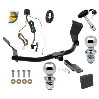 Reese Trailer Tow Hitch For 19-24 Acura RDX Without +12V Power Provision Deluxe Package Wiring 2" and 1-7/8" Ball and Lock