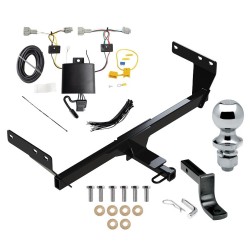 Reese Trailer Tow Hitch For 21-24 Nissan Rogue Complete Package w/ Wiring Draw Bar and 1-7/8" Ball Reese Trailer Tow Hitch For 21-24 Nissan Rogue Complete Package w/ Wiring Draw Bar and 1-7/8" Ball