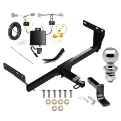 Reese Trailer Tow Hitch For 21-24 Nissan Rogue Complete Package w/ Wiring Draw Bar and 2" Ball Reese Trailer Tow Hitch For 21-24 Nissan Rogue Complete Package w/ Wiring Draw Bar and 2" Ball