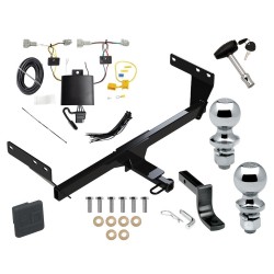 Reese Trailer Tow Hitch For 21-24 Nissan Rogue Deluxe Package Wiring 2" and 1-7/8" Ball and Lock Reese Trailer Tow Hitch For 21-24 Nissan Rogue Deluxe Package Wiring 2" and 1-7/8" Ball and Lock