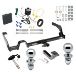 Custom Fit Trailer Hitch Draw-Bar w/ Pin/Clip Wiring Harness (Requires Splicing)1-7/8" and 2" Chrome Ball Security Lock Pin Rubber Hitch Plug Cover Installation Hardware Installation Instructions 06287 36061 119148 63820 63810 580407 2211 Reese Reese Trailer Tow Hitch For 00-04 Subaru Outback Legacy Deluxe Package Wiring 2" and 1-7/8" Ball and Lock