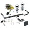 Custom Fit Trailer Hitch Draw-Bar w/ Pin/Clip Wiring Harness (Plug & Play) 1-7/8" and 2" Chrome Ball Security Lock Pin Rubber Hitch Plug Cover Installation Hardware Installation Instructions 06326 36061 118358 63820 63810 580407 2211 Reese T Reese Trailer Tow Hitch For 97-01 Toyota Camry 4 Dr. Sedan Deluxe Package Wiring 2" and 1-7/8" Ball and Lock