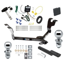 Reese Trailer Tow Hitch For 05-09 Subaru Legacy 05-07 Outback Sedan Deluxe Package Wiring 2" and 1-7/8" Ball and Lock Reese Trailer Tow Hitch For 05-09 Subaru Legacy 05-07 Outback Sedan Deluxe Package Wiring 2" and 1-7/8" Ball and Lock