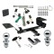 Custom Fit Trailer Hitch Draw-Bar w/ Pin/Clip Wiring Harness (Plug & Play) 1-7/8" and 2" Chrome Ball Security Lock Pin Rubber Hitch Plug Cover Installation Hardware Installation Instructions 06389 36061 118512 63820 63810 580407 2211 Reese T Reese Trailer Tow Hitch For 00-05 Chevy Impala Deluxe Package Wiring 2" and 1-7/8" Ball and Lock
