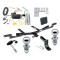 Reese Trailer Tow Hitch For 07-09 Toyota Camry 4 Dr. Sedan Except Hybrid Deluxe Package Wiring 2" and 1-7/8" Ball and Lock