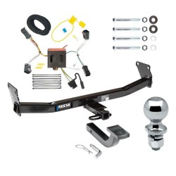 Reese Trailer Tow Hitch For 11-17 Jeep Compass Old Body Style Complete Package w/ Wiring Draw Bar Kit and 2" Ball Reese Trailer Tow Hitch For 11-17 Jeep Compass Old Body Style Complete Package w/ Wiring Draw Bar Kit and 2" Ball
