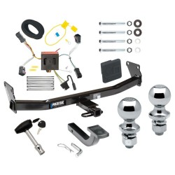 Reese Trailer Tow Hitch For 11-17 Jeep Compass Old Body Style Deluxe Package Wiring 2" and 1-7/8" Ball and Lock Reese Trailer Tow Hitch For 11-17 Jeep Compass Old Body Style Deluxe Package Wiring 2" and 1-7/8" Ball and Lock