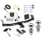 Custom Fit Trailer Hitch Draw-Bar w/ Pin/Clip Wiring Harness (Plug & Play)1-7/8" and 2" Chrome Ball Security Lock Pin Rubber Hitch Plug Cover Installation Hardware Installation Instructions 06428 36061 118539 63820 63810 580407 2211 Reese T Reese Trailer Tow Hitch For 11-17 Jeep Compass Old Body Style Deluxe Package Wiring 2" and 1-7/8" Ball and Lock