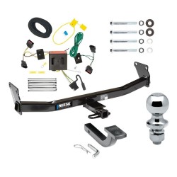 Reese Trailer Tow Hitch For 08-17 Jeep Patriot Complete Package w/ Wiring Draw Bar and 1-7/8" Ball Reese Trailer Tow Hitch For 08-17 Jeep Patriot Complete Package w/ Wiring Draw Bar and 1-7/8" Ball