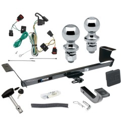 Reese Trailer Tow Hitch For 09-12 Volkswagen Routan Deluxe Package Wiring 2" and 1-7/8" Ball and Lock Reese Trailer Tow Hitch For 09-12 Volkswagen Routan Deluxe Package Wiring 2" and 1-7/8" Ball and Lock