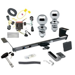 Reese Trailer Tow Hitch For 08-10 Chrysler Town & Country Dodge Grand Caravan Deluxe Package Wiring 2" and 1-7/8" Ball and Lock Reese Trailer Tow Hitch For 08-10 Chrysler Town & Country Dodge Grand Caravan Deluxe Package Wiring 2" and 1-7/8" Ball and Lock