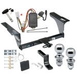Custom Fit Trailer Hitch Draw-Bar w/ Pin/Clip Wiring Harness (Plug & Play)1-7/8" and 2" Chrome Ball Security Lock Pin Rubber Hitch Plug Cover Installation Hardware Installation Instructions 06669 36071 118467 63820 63810 580407 2211 Reese Tr Reese Trailer Tow Hitch For 10-19 Subaru Outback Wagon Except Sport Deluxe Package Wiring 2" and 1-7/8" Ball and Lock