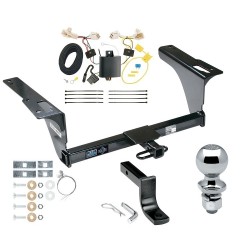 Reese Trailer Tow Hitch For 15-19 Subaru Legacy Sedan Complete Package w/ Wiring Draw Bar Kit and 2" Ball Reese Trailer Tow Hitch For 15-19 Subaru Legacy Sedan Complete Package w/ Wiring Draw Bar Kit and 2" Ball