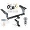 Reese Trailer Tow Hitch For 15-19 Subaru Legacy Sedan Complete Package w/ Wiring Draw Bar Kit and 2" Ball