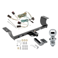 Reese Trailer Tow Hitch For 05-07 Chrysler 300 08-14 Dodge Challenger 06-10 Charger Complete Package w/ Wiring Draw Bar and 1-7/8" Ball