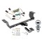 Reese Trailer Tow Hitch For 05-07 Chrysler 300 08-14 Dodge Challenger 06-10 Charger Class 2 Complete Package w/ Wiring Draw Bar Kit and 2" Ball