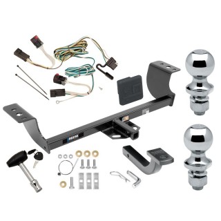 Custom Fit Trailer Hitch Draw-Bar w/ Pin/Clip Wiring Harness (Plug & Play) 1-7/8" and 2" Chrome Ball Security Lock Pin Rubber Hitch Plug Cover Installation Hardware Installation Instructions 06946 36061 118404 63820 63810 580407 2211 Reese T Reese Trailer Tow Hitch For 05-07 Chrysler 300 08-14 Dodge Challenger 06-10 Charger Deluxe Package Wiring 2" and 1-7/8" Ball and Lock