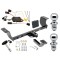 Custom Fit Trailer Hitch Draw-Bar w/ Pin/Clip Wiring Harness (Plug & Play) 1-7/8" and 2" Chrome Ball Security Lock Pin Rubber Hitch Plug Cover Installation Hardware Installation Instructions 06946 36061 118406 63820 63810 580407 2211 Reese T Reese Trailer Tow Hitch For 08-10 Chrysler 300 Deluxe Package Wiring 2" and 1-7/8" Ball and Lock