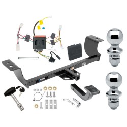 Reese Trailer Tow Hitch For 11-14 Dodge Charger Class 2 Deluxe Package Wiring 2" and 1-7/8" Ball and Lock