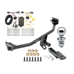 Reese Trailer Tow Hitch For 16-18 Hyundai Tucson Class 2 Complete Package w/ Wiring Draw Bar and 1-7/8" Ball