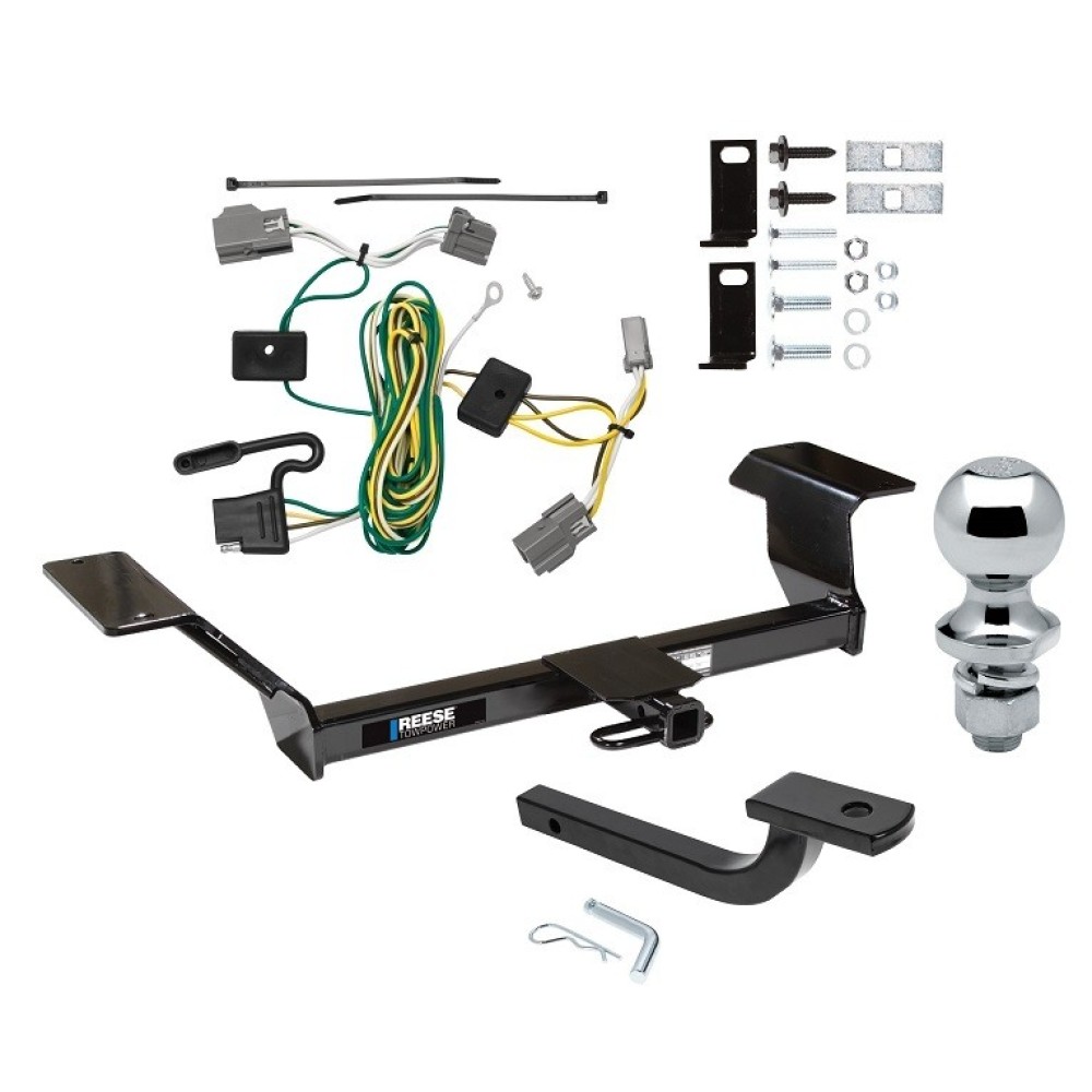 Custom Fit Trailer Hitch Draw-Bar w/ Pin/Clip Wiring Harness (Plug & Play) 1-7/8" Chrome Ball Installation Hardware Installation Instructions 06976 36063 118419 63810 Reese Towpower Trailer Tow Hitch 06-09 Buick Lucerne Except Super & Specia Reese Trailer Tow Hitch For 06-09 Buick Lucerne Except Super & Special Edition Complete Package w/ Wiring Draw Bar and 1-7/8" Ball