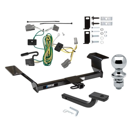 Reese Trailer Tow Hitch For 06-09 Buick Lucerne Except Super & Special Edition Complete Package w/ Wiring Draw Bar and 1-7/8" Ball