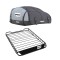 Reese 44x33 Roof Cargo Basket + Weatherproof Bag – 140 lb Reese 44×33 roof cargo basket with Karpak weatherproof bag, 140 lb, fits most crossbars