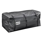 REESE Hitch Cargo Carrier Bundle – Basket, Waterproof Bag, Bungee Net REESE Explore 60x20 Hitch Cargo Basket with Rainproof Bag and Bungee Net