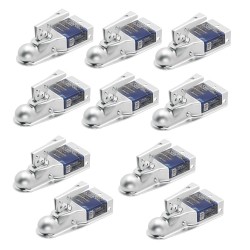 Fulton 10x Fas-Lok Trailer Coupler for 3" Channel w/ 1-7/8" Ball Zinc