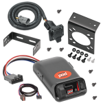 For 1999-2001 Ford F-250 Super Duty 7-Way RV Wiring kit by: Tekonsha For 1999-2001 Ford F-250 Super Duty 7-Way RV Wiring + Pro Series POD Brake Control + Plug & Play BC Adapter (For w/Factory 4-Flat Models) By Tekonsha