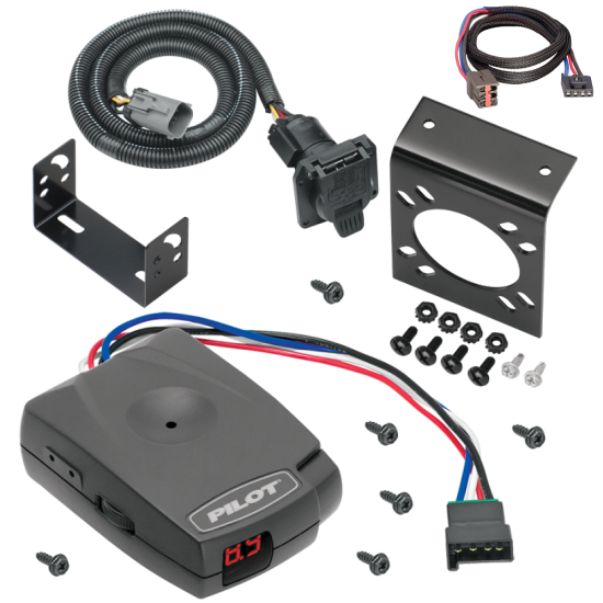 For 1999-2001 Ford F-250 Super Duty 7-Way RV Wiring kit by: Tekonsha For 1999-2001 Ford F-250 Super Duty 7-Way RV Wiring + Pro Series Pilot Brake Control + Plug & Play BC Adapter (For w/Factory 4-Flat Models) By Tekonsha