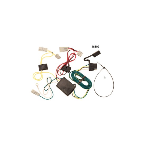 Reese Trailer Tow Hitch For 03-07 Honda Accord Sedan Complete Package w/ Wiring Draw Bar and 2" Ball