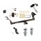Custom Fit Trailer Hitch Draw-Bar w/ Pin/Clip Wiring Harness (Plug & Play) 1-7/8" and 2" Chrome Ball Security Lock Pin Rubber Hitch Plug Cover Installation Hardware Installation Instructions 77183 118386 3593 63820 63810 580407 2211 Reese T Reese Trailer Tow Hitch For 03-08 Toyota Matrix Deluxe Package Wiring 2" and 1-7/8" Ball and Lock