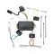 Custom Fit Trailer Hitch Draw-Bar w/ Pin/Clip Wiring Harness (Plug & Play) 2"Chrome Ball Installation Hardware Installation Instructions 77183 118458 3593 63820 Reese Trailer Tow Hitch 03-08 Pontiac Vibe Complete Package Wiring Draw Bar and 2&am Reese Trailer Tow Hitch For 03-08 Pontiac Vibe Complete Package w/ Wiring Draw Bar and 2" Ball