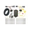 Trailer Tow Hitch For 16-18 Hyundai Tucson Class 2 Complete Package w/ Wiring Draw Bar and 1-7/8" Ball