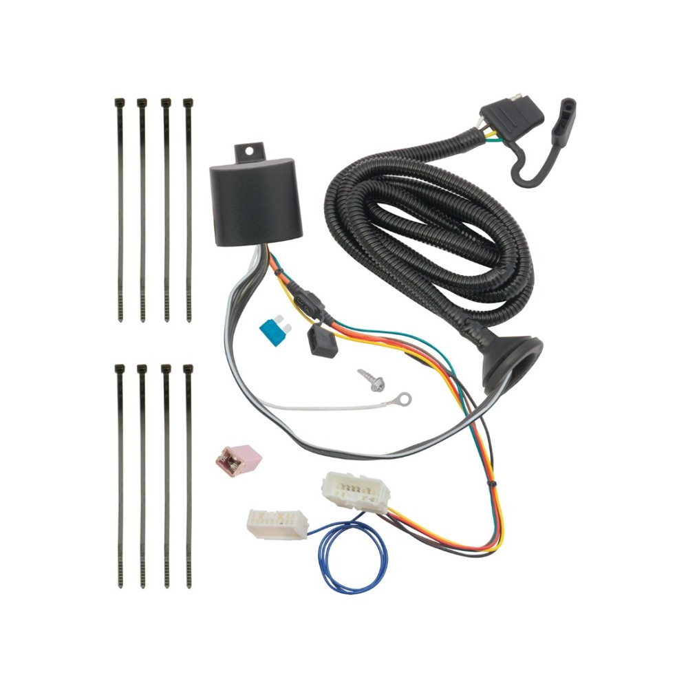 For 2016-2022 Honda Pilot Trailer Hitch kit by: Reese For 2016-2022 Honda Pilot Trailer Hitch Tow PKG w/ 5-Flat Wiring Harness By Reese Towpower