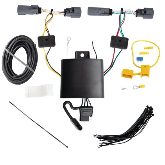 For 2020-2023 Buick Encore GX Trailer Hitch kit by: Reese For 2020-2023 Buick Encore GX Trailer Hitch Tow PKG w/ 4-Flat Wiring + Ball Mount w/ 4" Drop + 2" Ball + 2-5/16" Ball By Reese Towpower