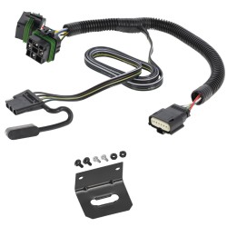 Trailer Wiring Harness and Bracket Kit For 18-24 Chevy Equinox GMC Terrain Plug & Play