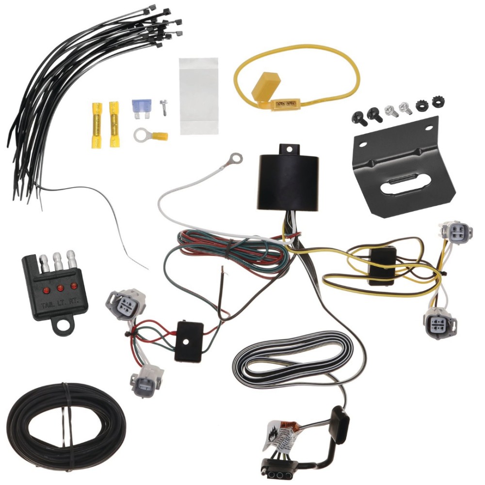 Trailer Wiring and Bracket w/ Light Tester For 22-24 Toyota Corolla Cross w/LED Taillights Trailer Wiring and Bracket w/ Light Tester For 22-24 Toyota Corolla Cross w/LED Taillights