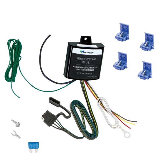 119190 Tekonsha ModuLite HD Plus Protector w/Integrated Circuit & Overload Protection Trailer Light Power Module ModuLiteHD Plus Protector w/Integrated Circuit & Overload Protection Trailer Light Power Module
